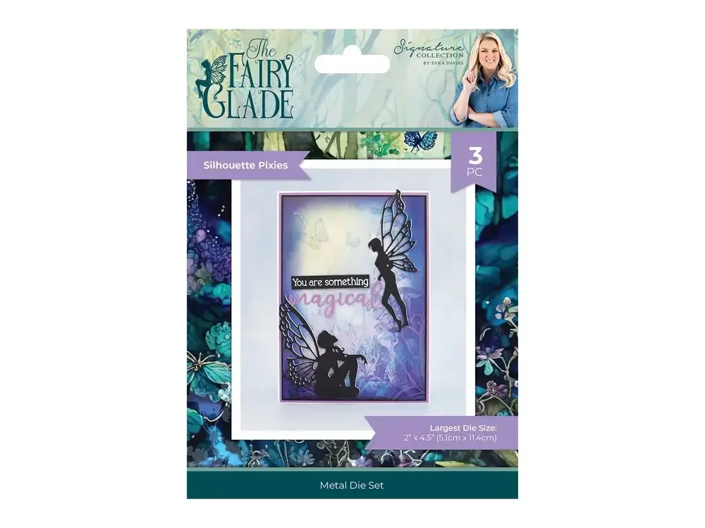 Moonshadow Fairy Glade Wildflowers Valley Flutter Fairies Металлические штампы Силиконовые Трафарет для