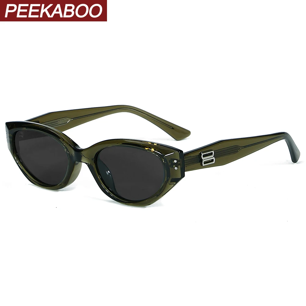 

Peekaboo Квадратные Солнцезащитные очки в стиле ретро для женщин TR90 черные зеленые uv400 женские солнцезащитные очки кошачий глаз ацетат высокое ...