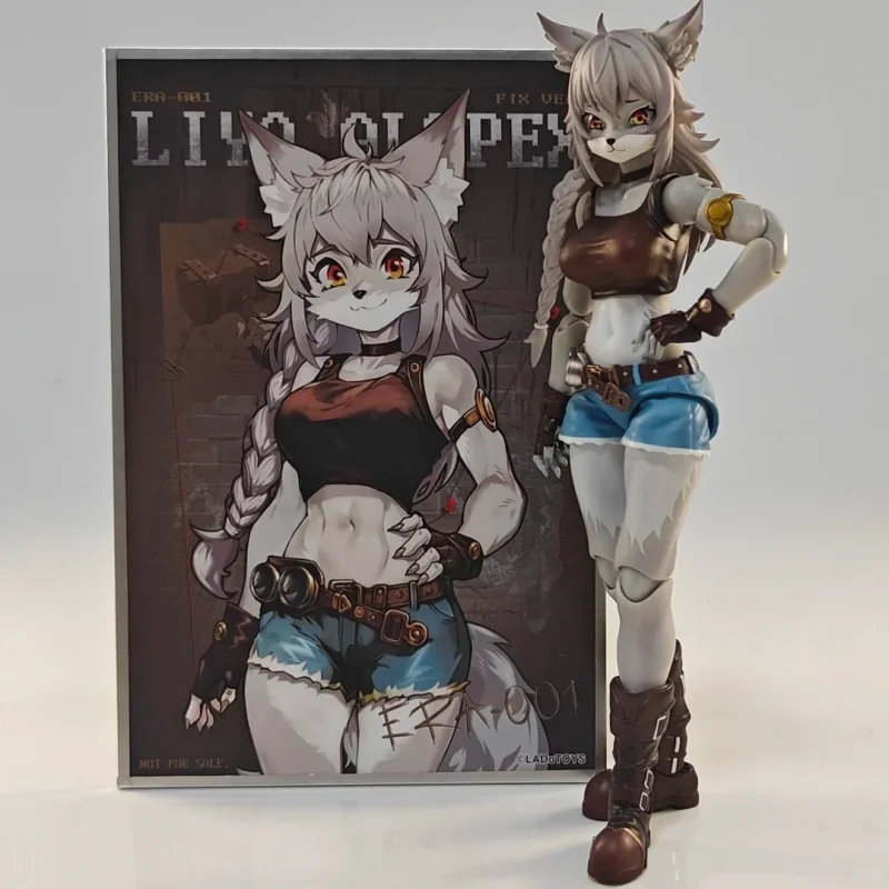 Фото Официальный Lado Toys Era-001 Liya-Alopex Fix Ver. Модель приключений Squad 1/12 Fox Liya, экшн-фигурка, украшение для рабочего стола, игрушки в подарок №1