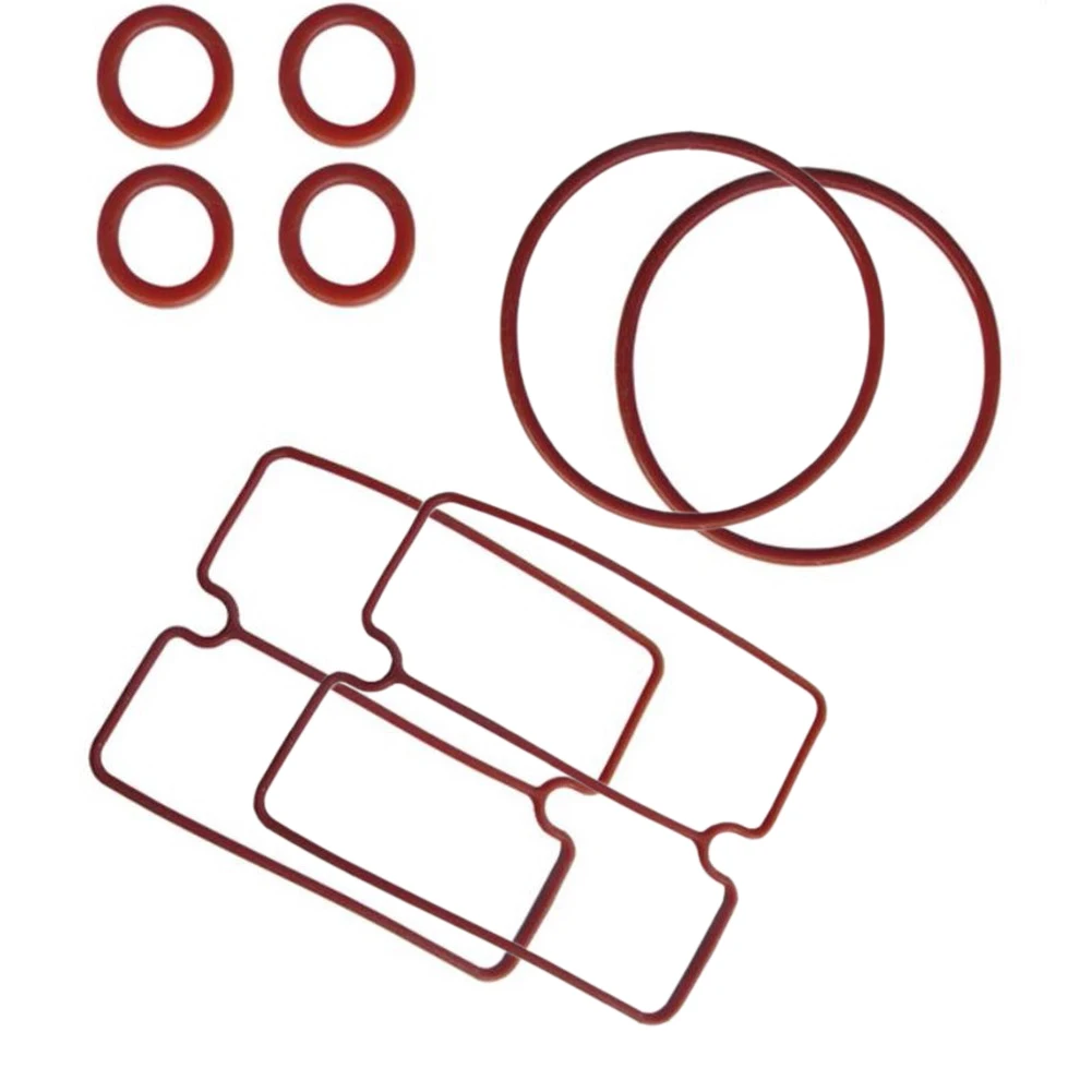

8 Pcs Oil Free Air Compressor Cylinder Head Sealing Ring Nitrile Rubber For 550/750/950W/1100W/1500W Air Pump Accessories