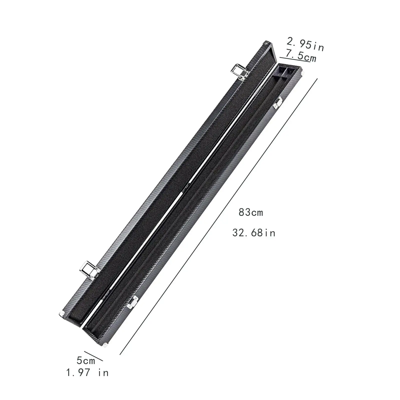 1/2 чехол для бильярдной палки сумка защита кия коробка бильярдного стержня