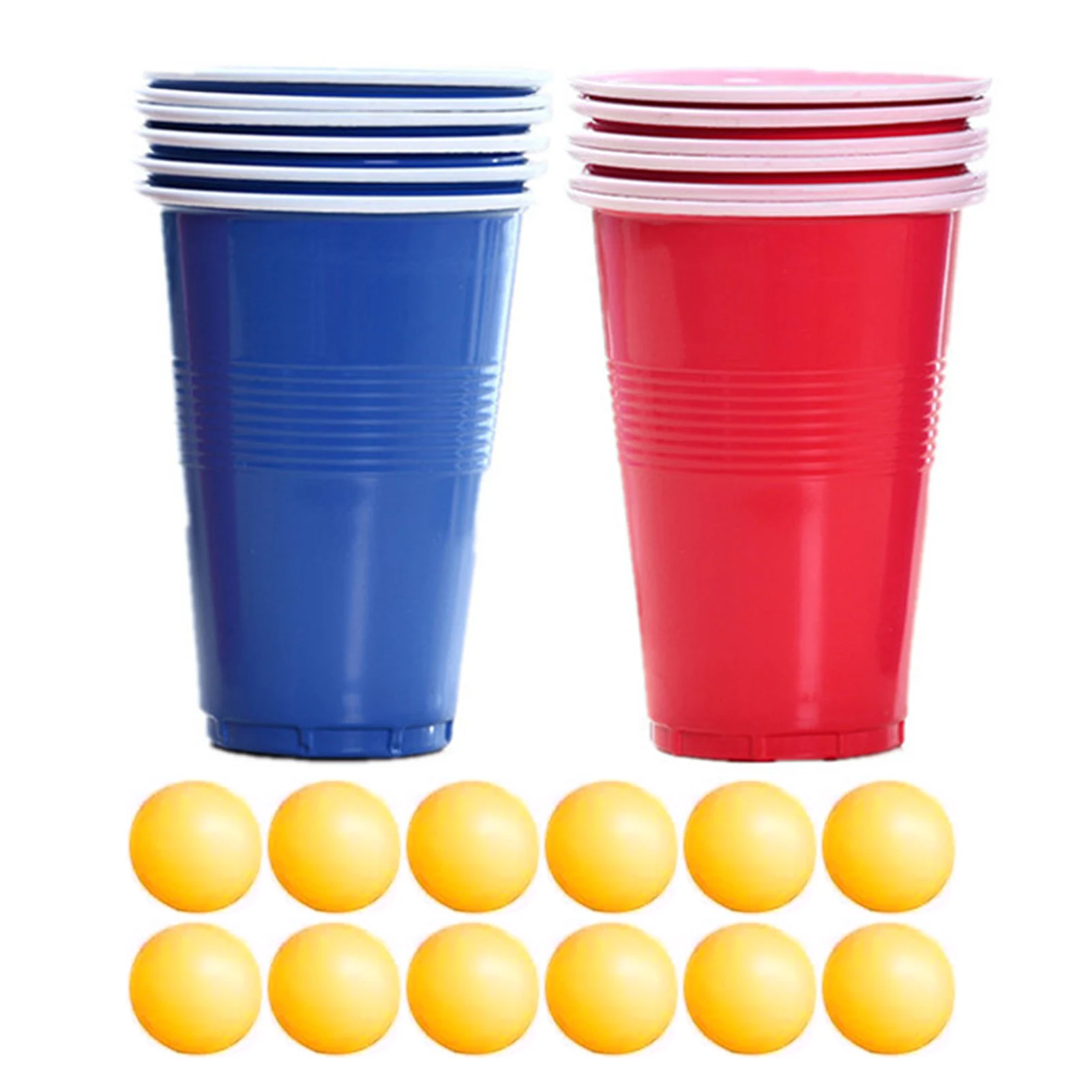 

Party Cups For Games 12-Pcs Party Cups Fun Adult Drinking Game For Parties Red And Blue Cups Perfect For Birthday Wedding