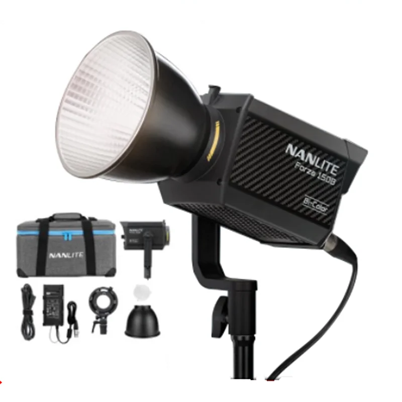 

Nanguang Nanlite Forza 150B Photographic Strobe Lighting 150W 2700-6500K Bi-color Professional Studio Flash Continuous Light