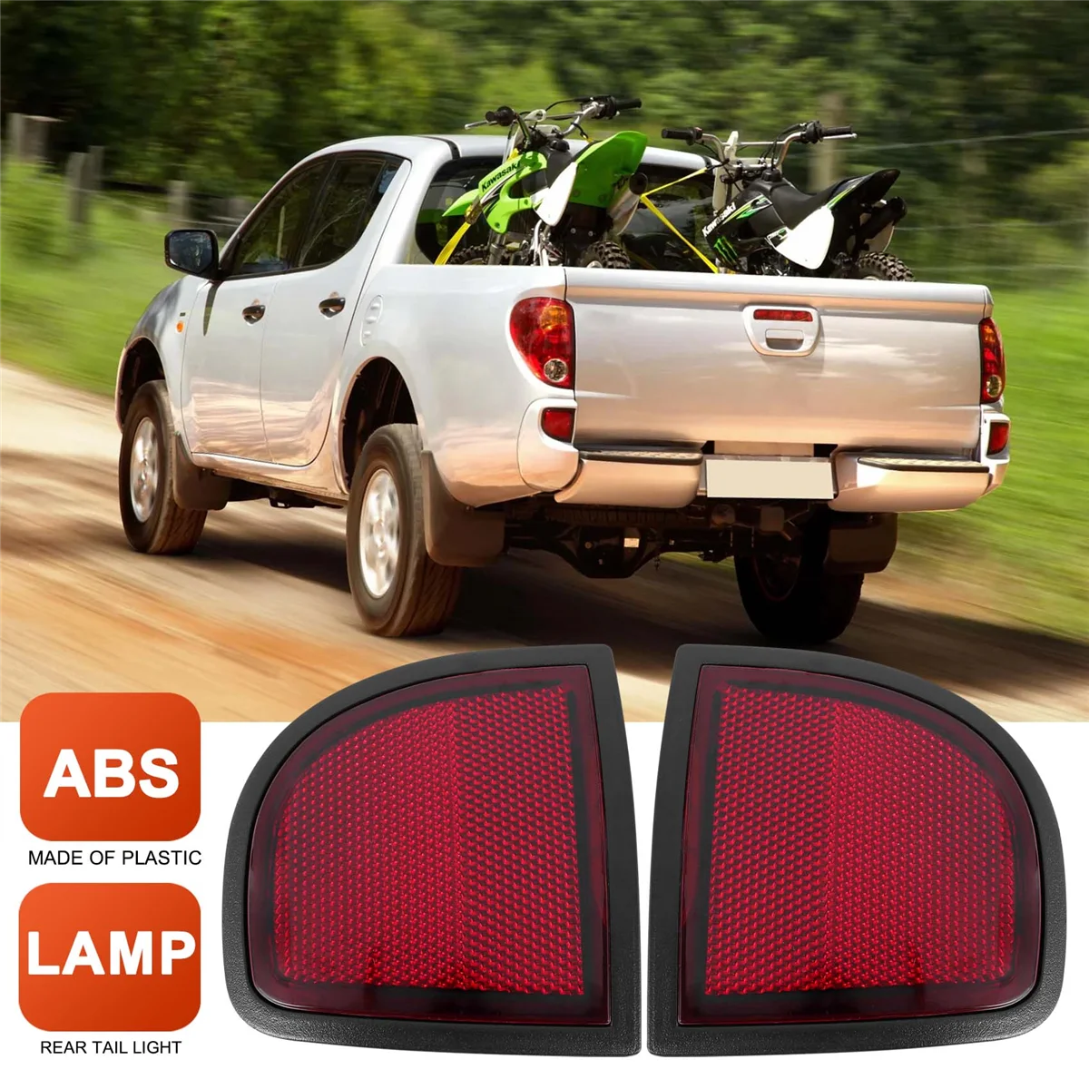 Задний фонарь для заднего бампера Mitsubishi L200 2005-2015