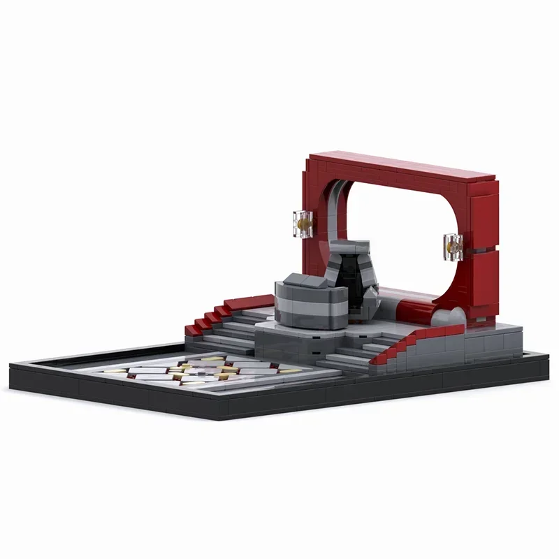 Популярные строительные блоки Star Movie Moc Senate офисные кирпичи модель DIY сборка