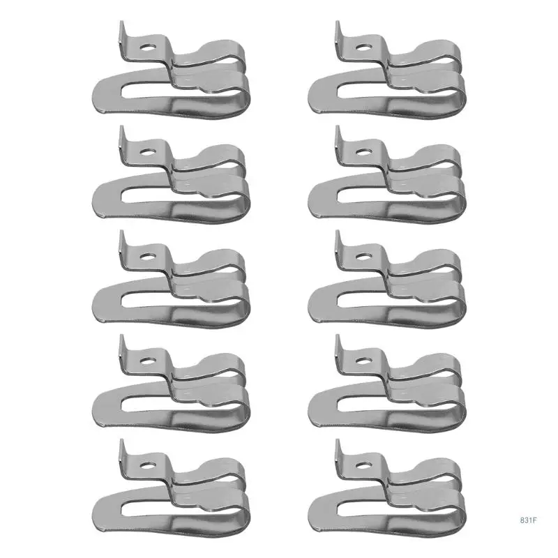 Pack of 10 Waist Buckle Belt Clip Hooks for DEWALT 18V 20V Impact Driver Wrenches Tools Belt Hook Clips Accessories