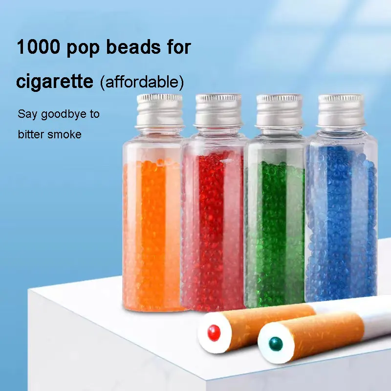 

1000pcs Mixed Fruit Flavor Menthol Capsule Burst Beads Cigarette Explosion Mint Popping Beads Smoking Filter Ball Fresh breath