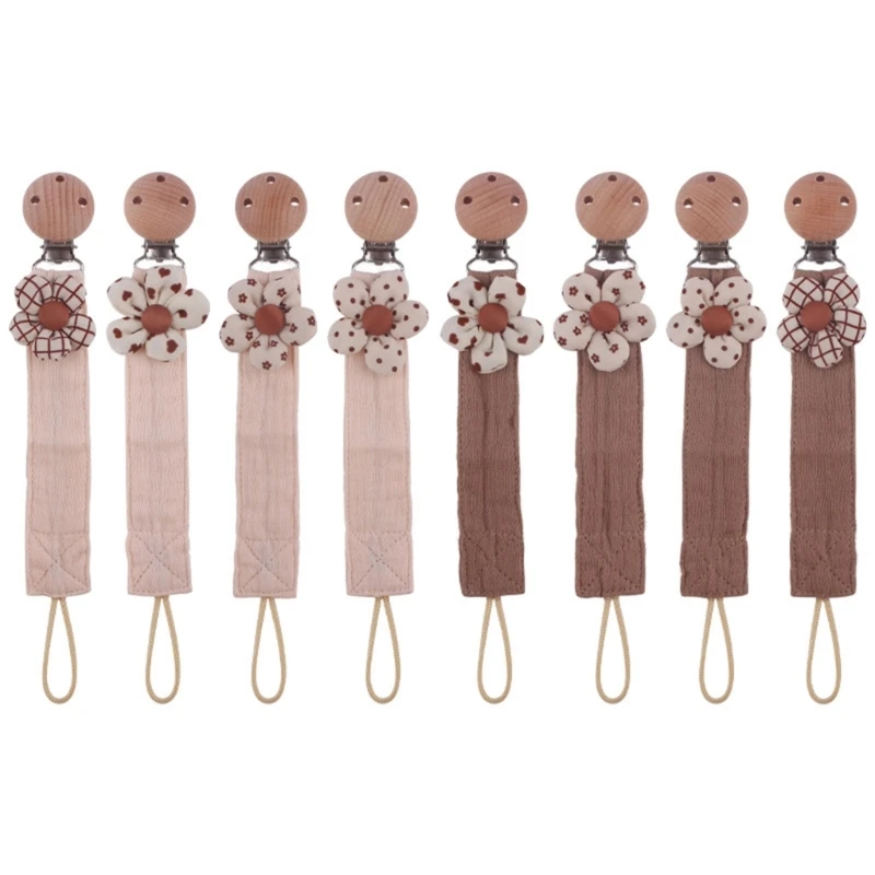 

Soother Pacifier Chain Holder Clips BPA Free Baby Dummy Chain for Teether Toy