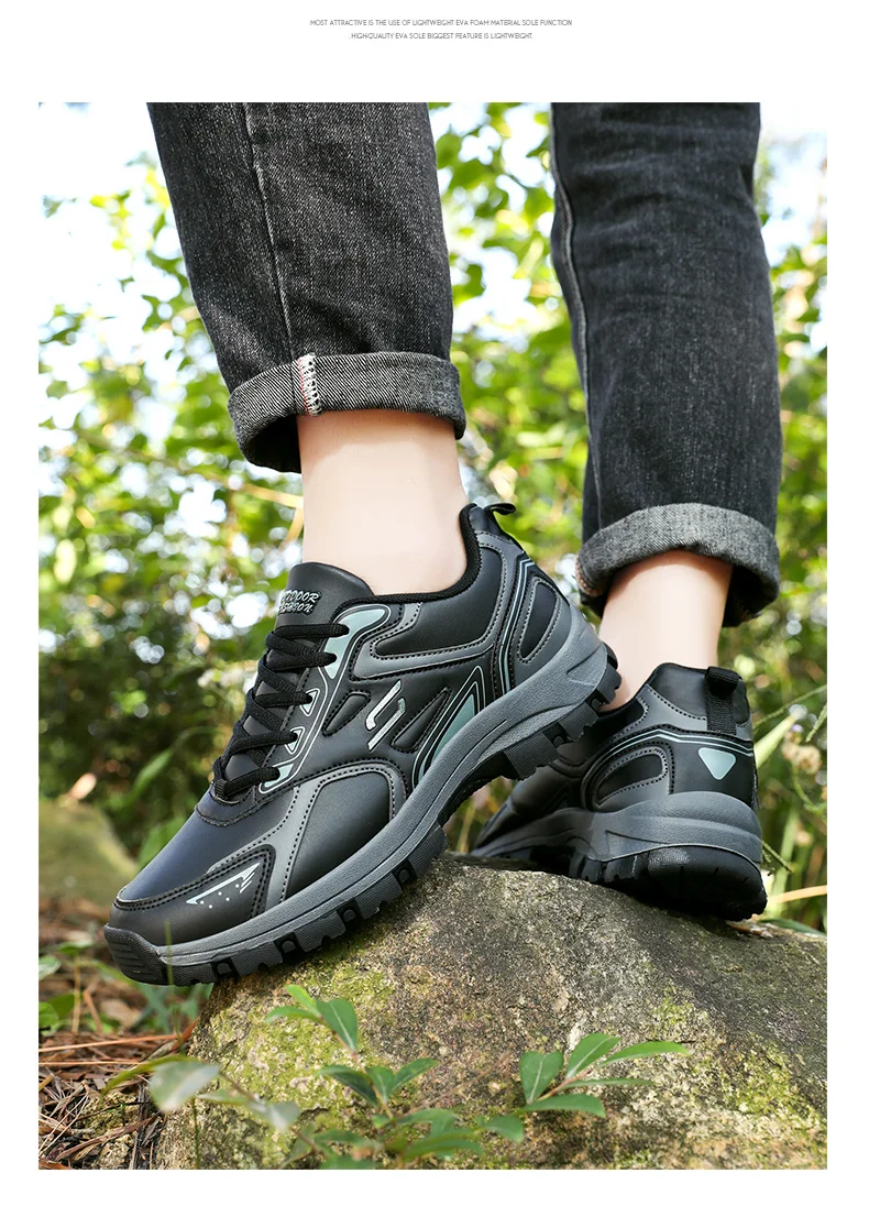 Мужские Нескользящие кроссовки для альпинизма и походов улицы мальчиков весны