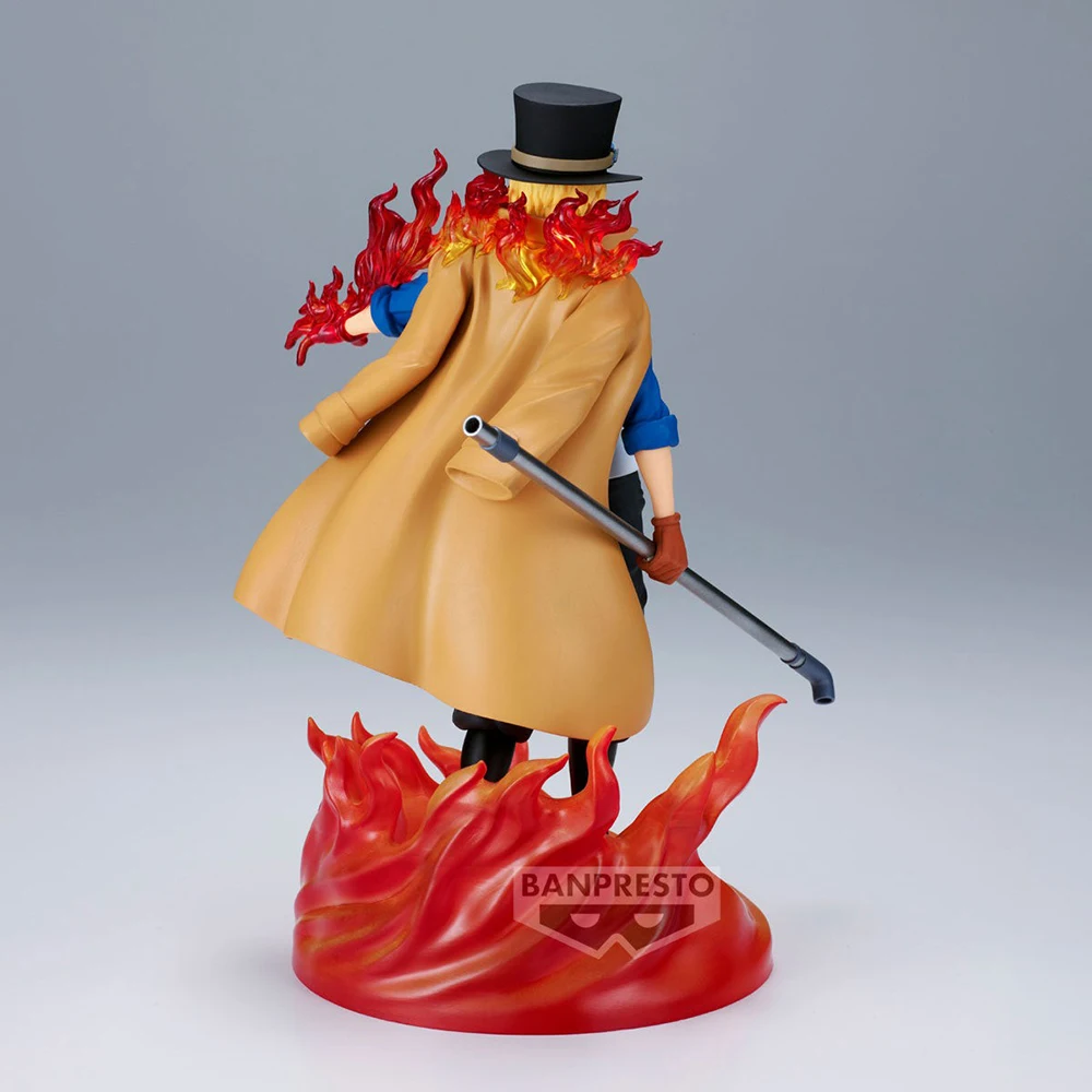 Фото Оригинал в наличии Bandai Spirits Banpresto One Piece - Sabo One Piece The Shukko Logia Аниме Фигурка Фигурка Гаражный комплект №4