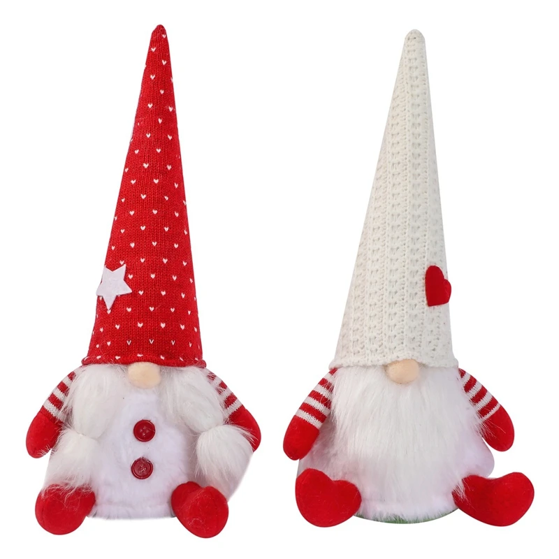 

Gifts For Children, Faceless Christmas Decorations, Glowing Dwarf Plush Doll Ornaments, New Year Gifts