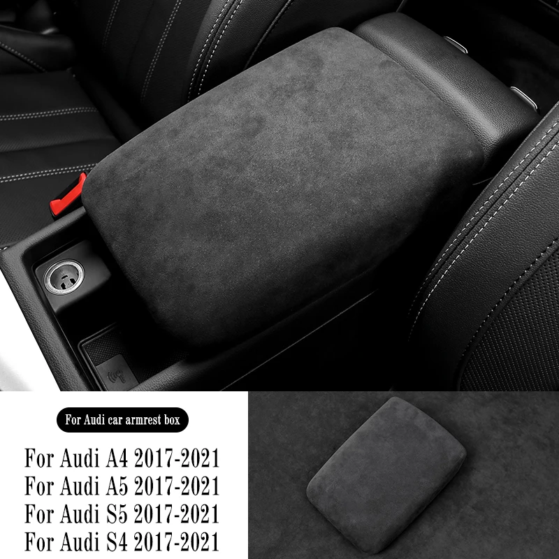 

Автомобильный подлокотник, кожаный защитный чехол для Audi A4 A5 S4 S5 B9 8WH, центральный подлокотник, украшение, автомобильные аксессуары