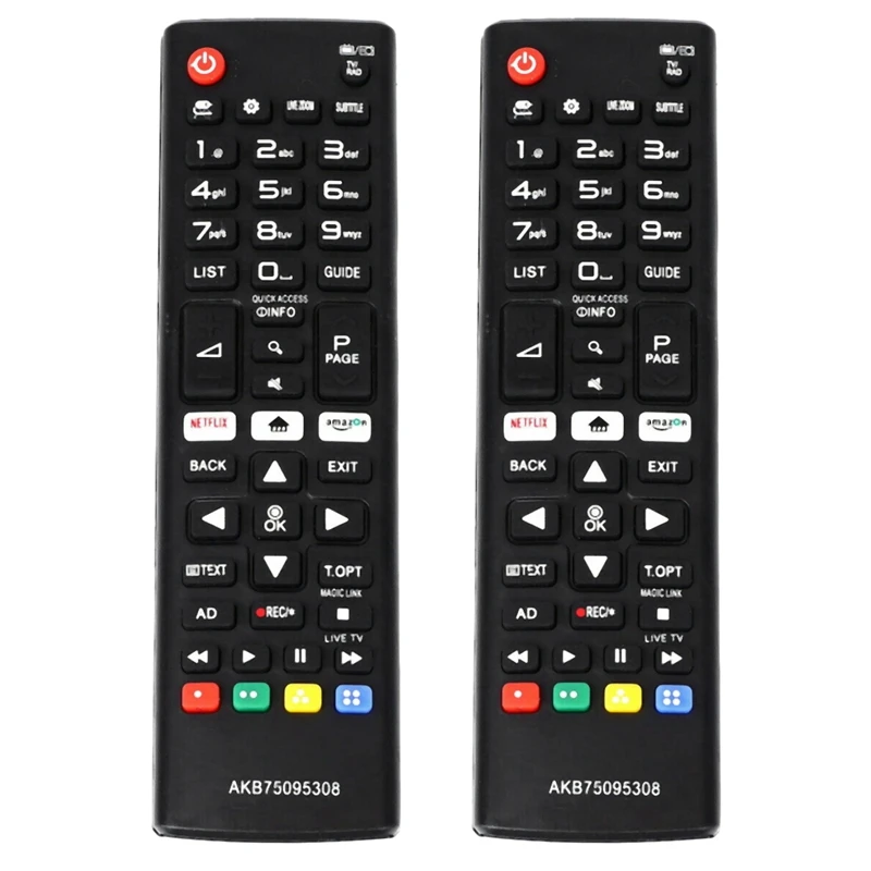 

2 шт., пульт дистанционного управления для смарт-ТВ