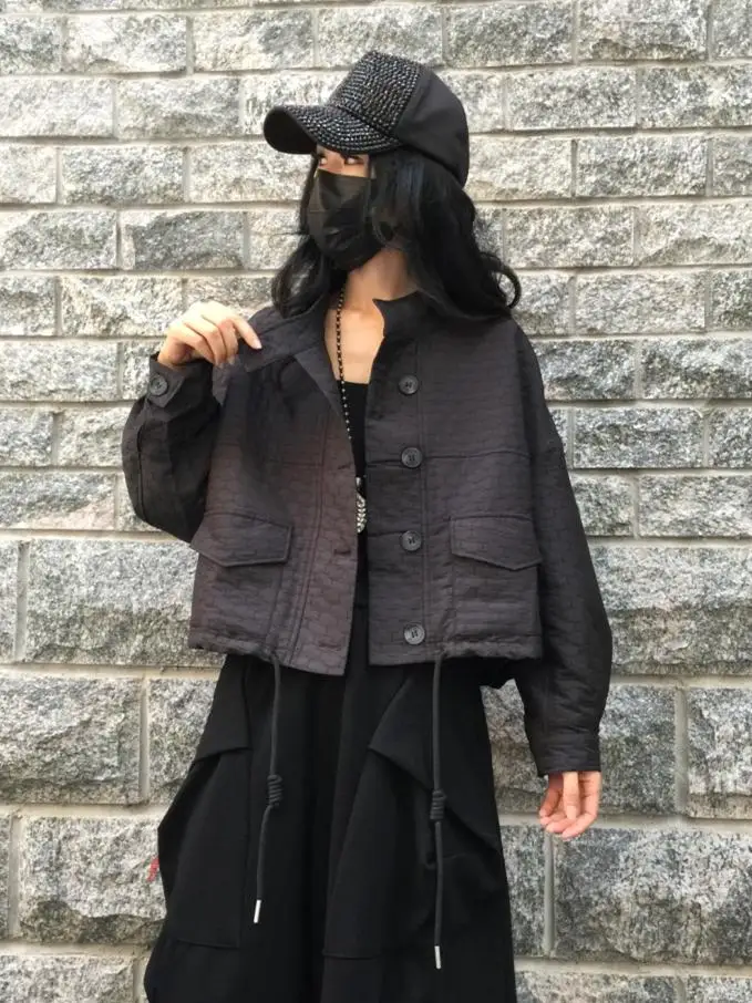 Большие размеры 2024 осенняя новая уличная персонализированная карманная