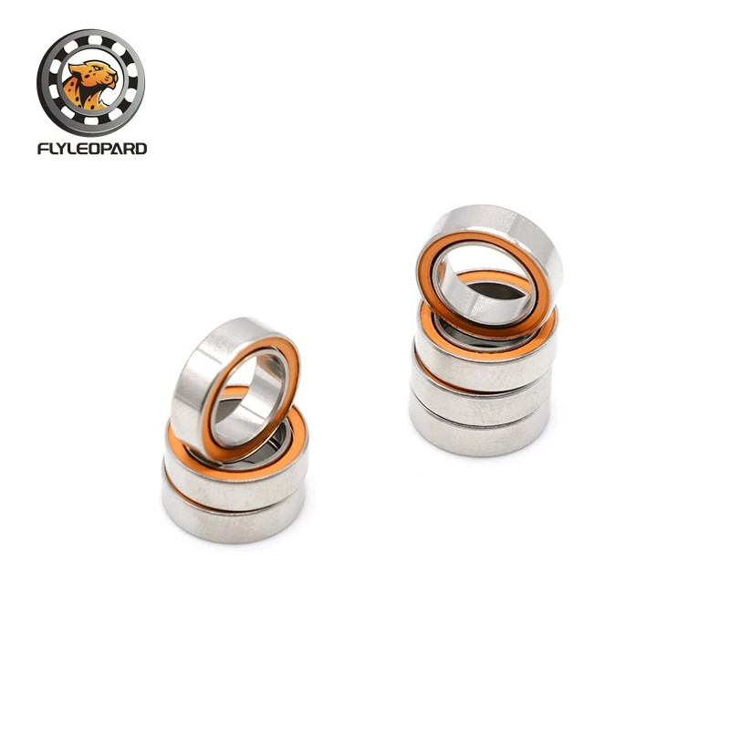 2 шт. подшипники для рыболовной катушки 8*12*3 5 мм SMR128 2RS Гибридный керамический