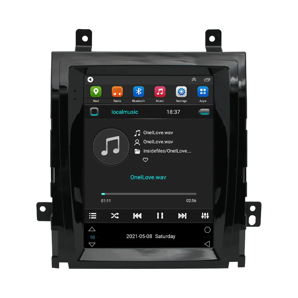 Автомагнитола для Cadillac ESCALADE 2007-2012 Tesla Android 11 стереоприемник центральный