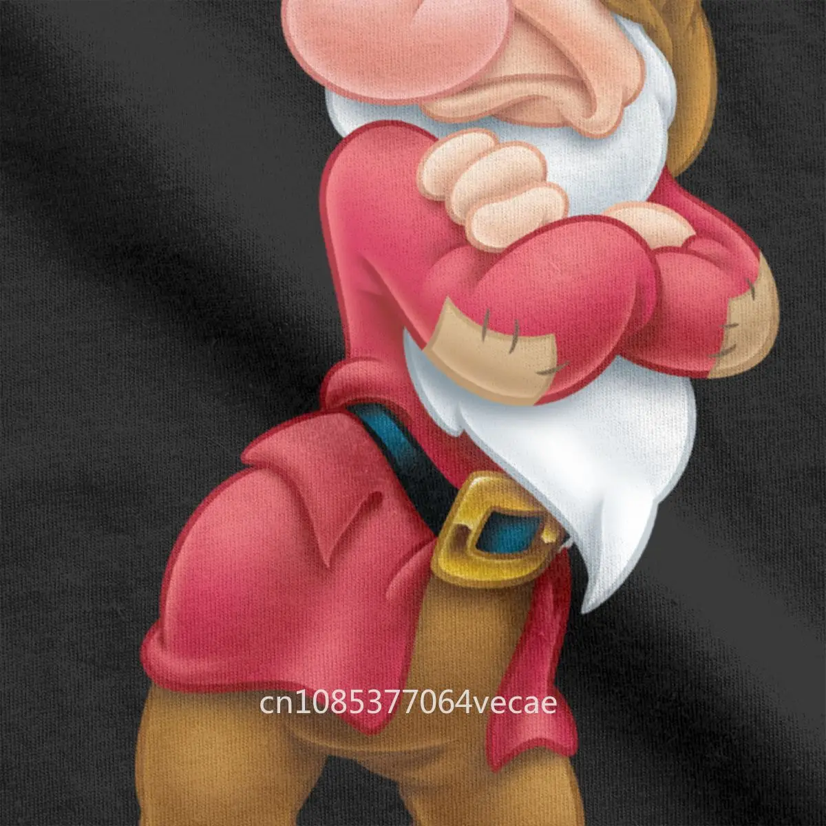 Футболка мужская с коротким рукавом и круглым вырезом из чистого хлопка