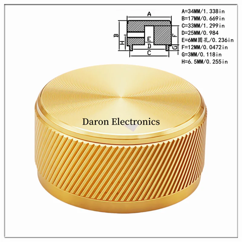 

Ручка для потенциометра DRDZ из алюминиевого сплава