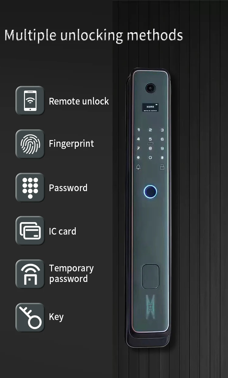 Заводская цена интеллектуальная камера Умный дом замок дверь Цифровой Пароль