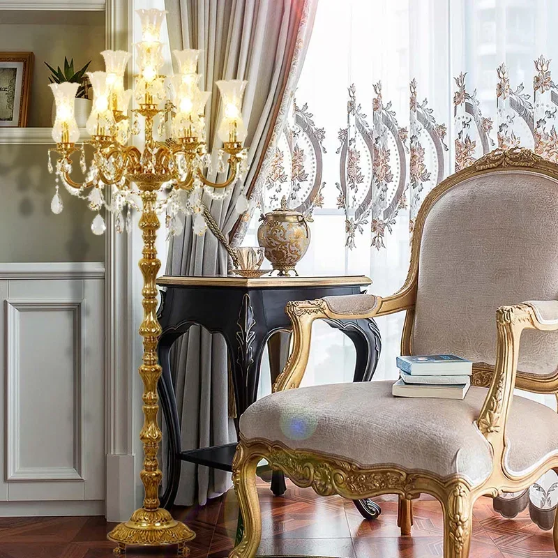 Французская роскошная хрустальная настольная лампа декоративное освещение из