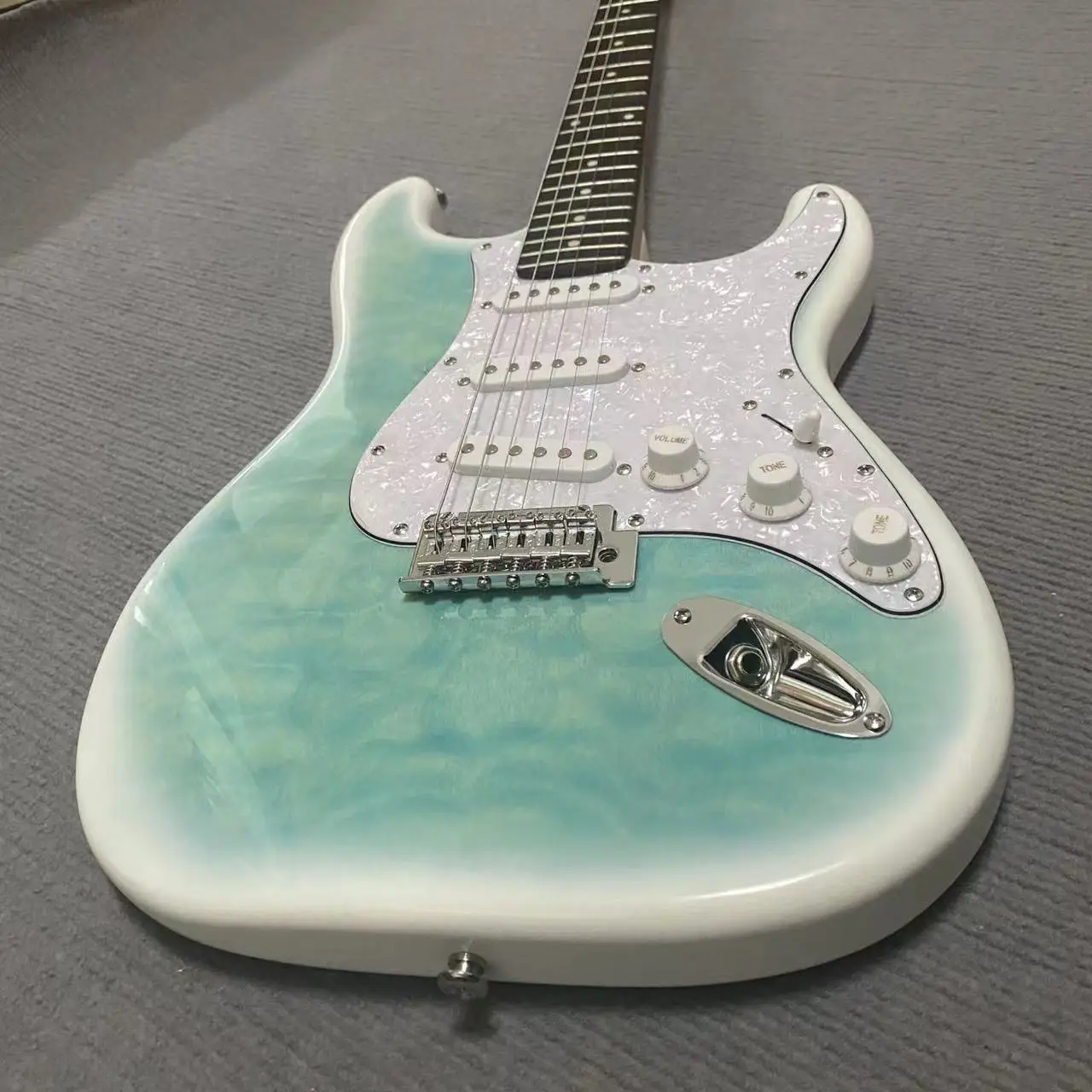 Высококачественная электрическая гитара blue rock в наличии 48 часов быстрая