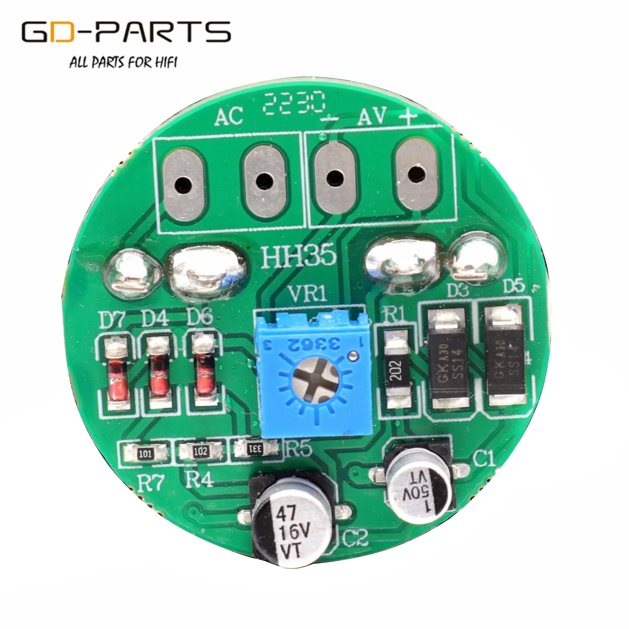 

VU панельный метр GD-PARTS 35 мм DC100mA DC200mA 500UA