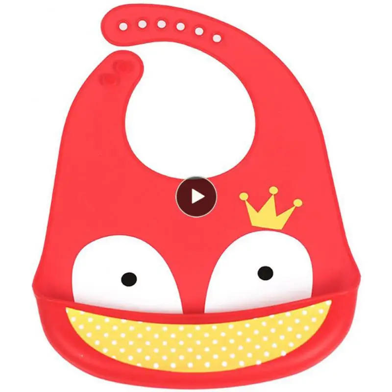 

Babi Bib Bibs Rice Pocket Bib Adjustable Burp Scarf Silicone Bibs Newborn Accessories Food Grade Waterproof Saliva Pocket