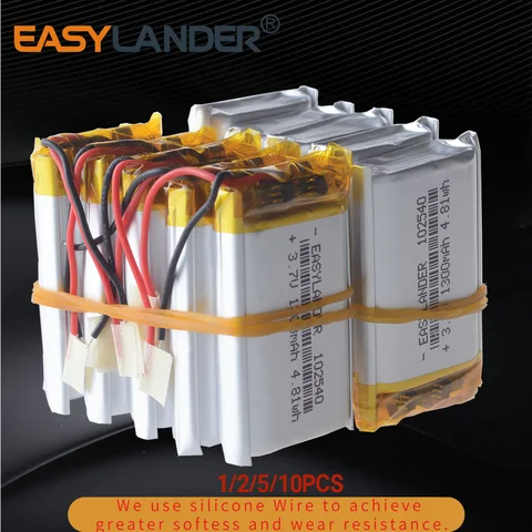 Литий-полимерный аккумулятор Easylander 102540 3.7В 1300 мАч