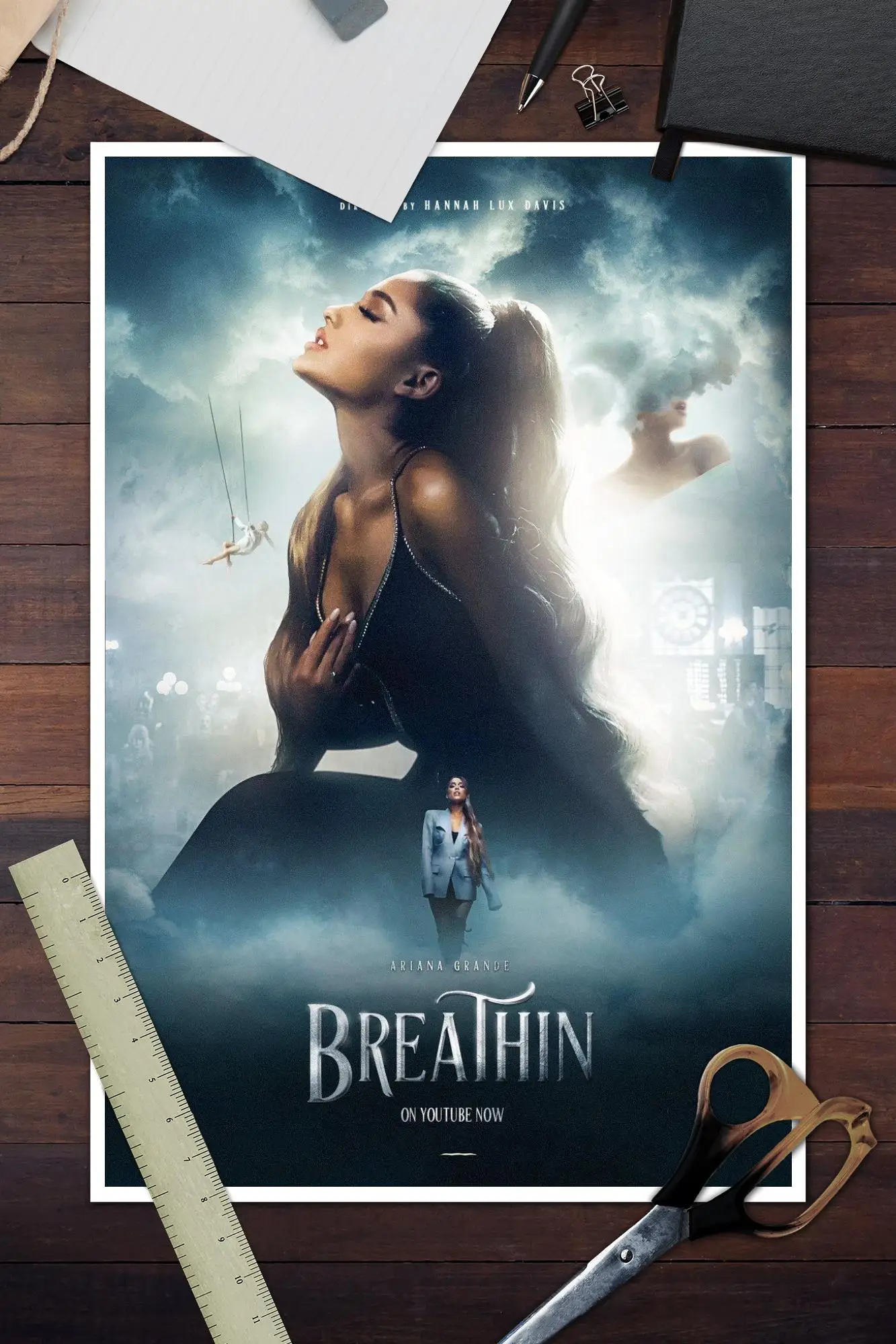 Декоративный художественный постер ariana grande настенный персонализированный