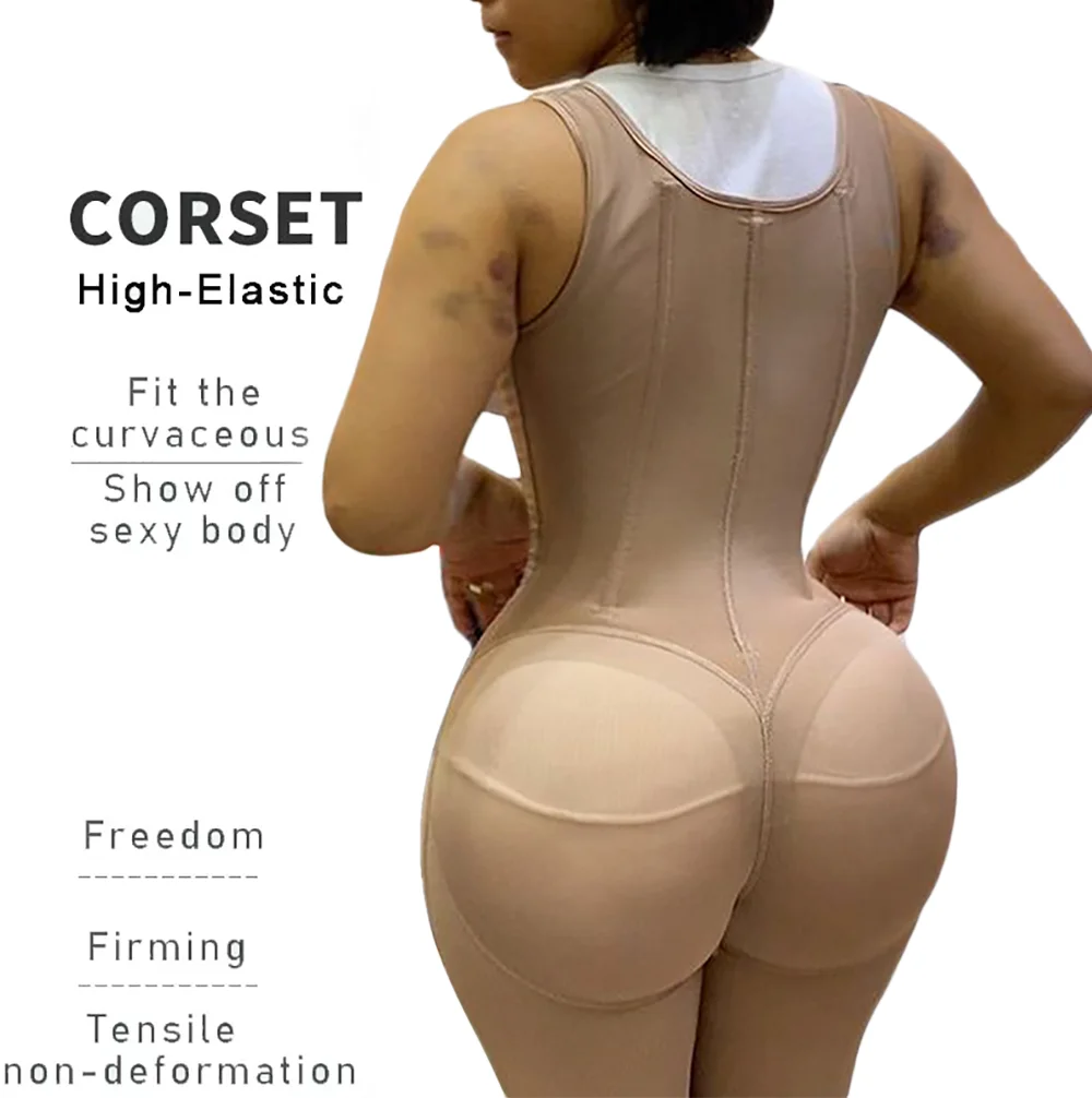 Fajas Reductoras Y Modeladoras Mujer Colombianas Corset Femme Корсет Lingerie Women's Shapewear Skims Underwear Body Shaper Lace