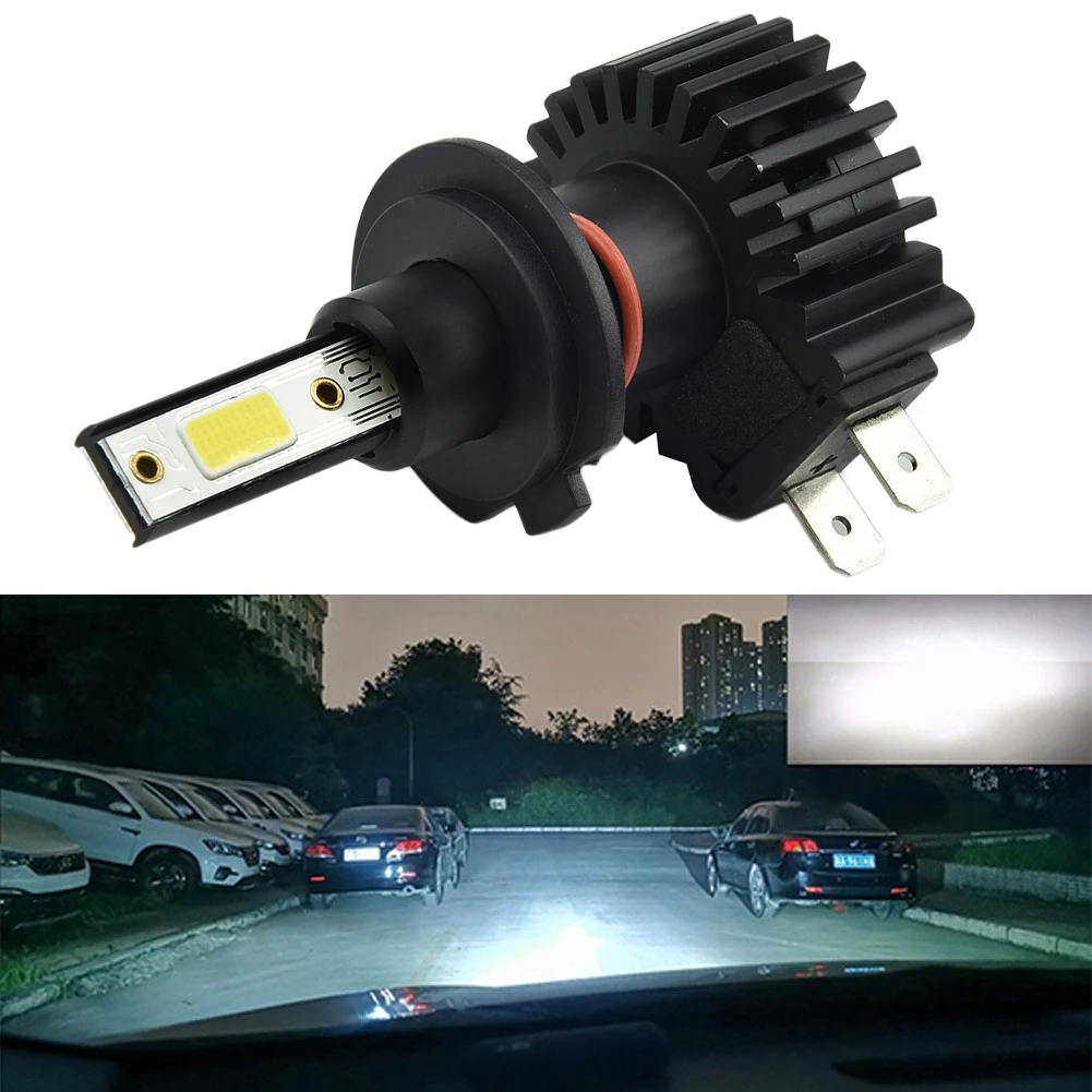 

Car LED Headlight Car Headlight New High Beam Or Low Beam Mini 8000LM All-In-One Aviation Aluminum Black Shell