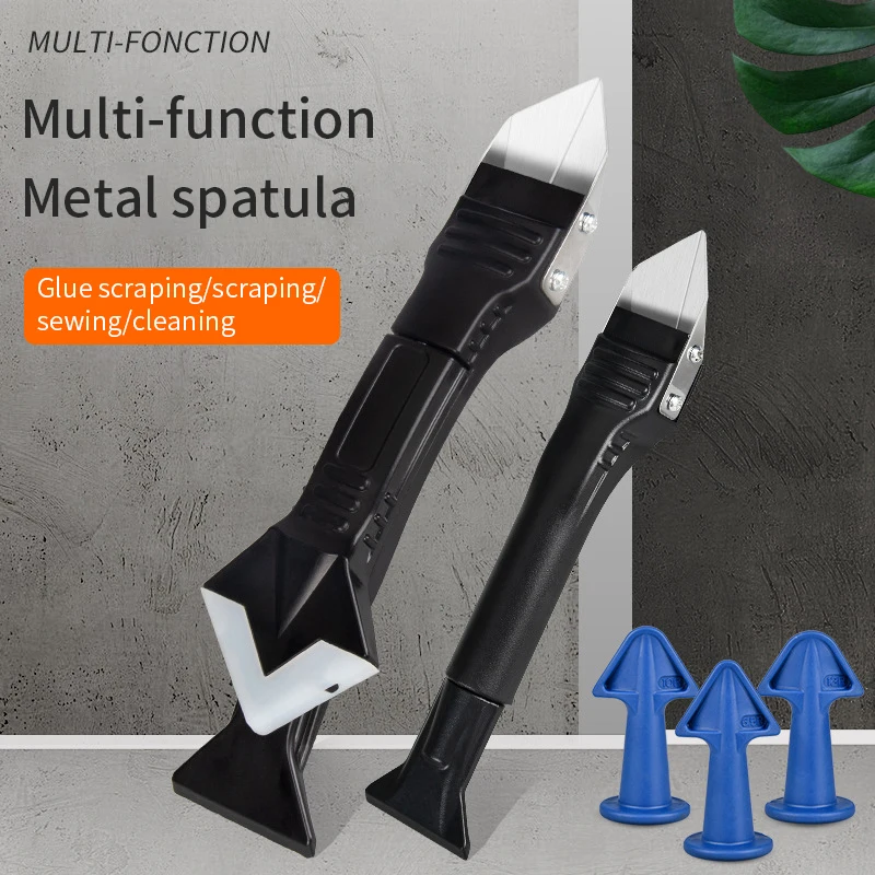 

Multi-Functional Special Glue Beauty Seam Glue Scraper Burr Trimming Cleaning Silicone Scraper Glue Magic Tool Glass Glue Scrape