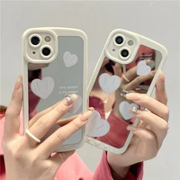 new creative white love for iphone13pro max apple 12 mobile phone shell 11 new xr female xs mirror x soft shell wholesale
