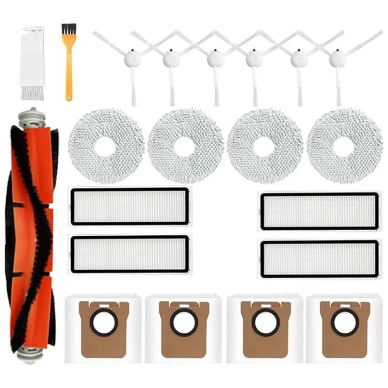 Для пылесоса Dreame L10s Ultra S10 Pro Mijia Omni 1S B101CN B116 основная боковая щетка НЕРА фильтры