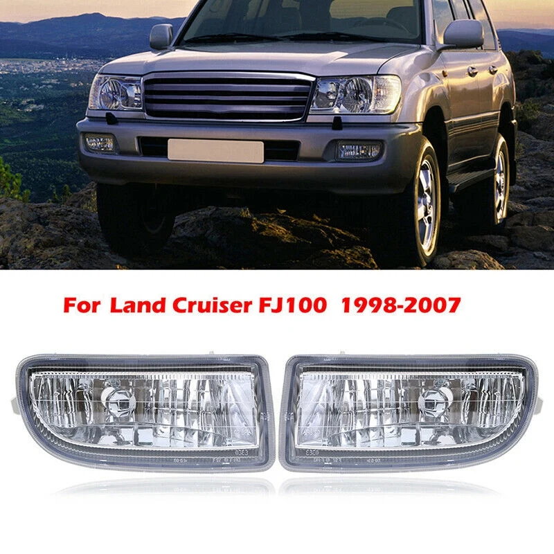 Противотуманные фары для Toyota Land Cruiser 100 LC100 FJ100 1998-2007 противотуманные линзы фар