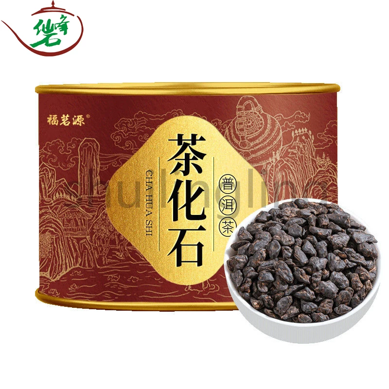 

Tea Fossils Ten Years Old, Fragrant, Broken Silver, Glutinous Rice, Fragrant Pu'er Tea, Yunnan Menghai Canned 250g/ Can Gift