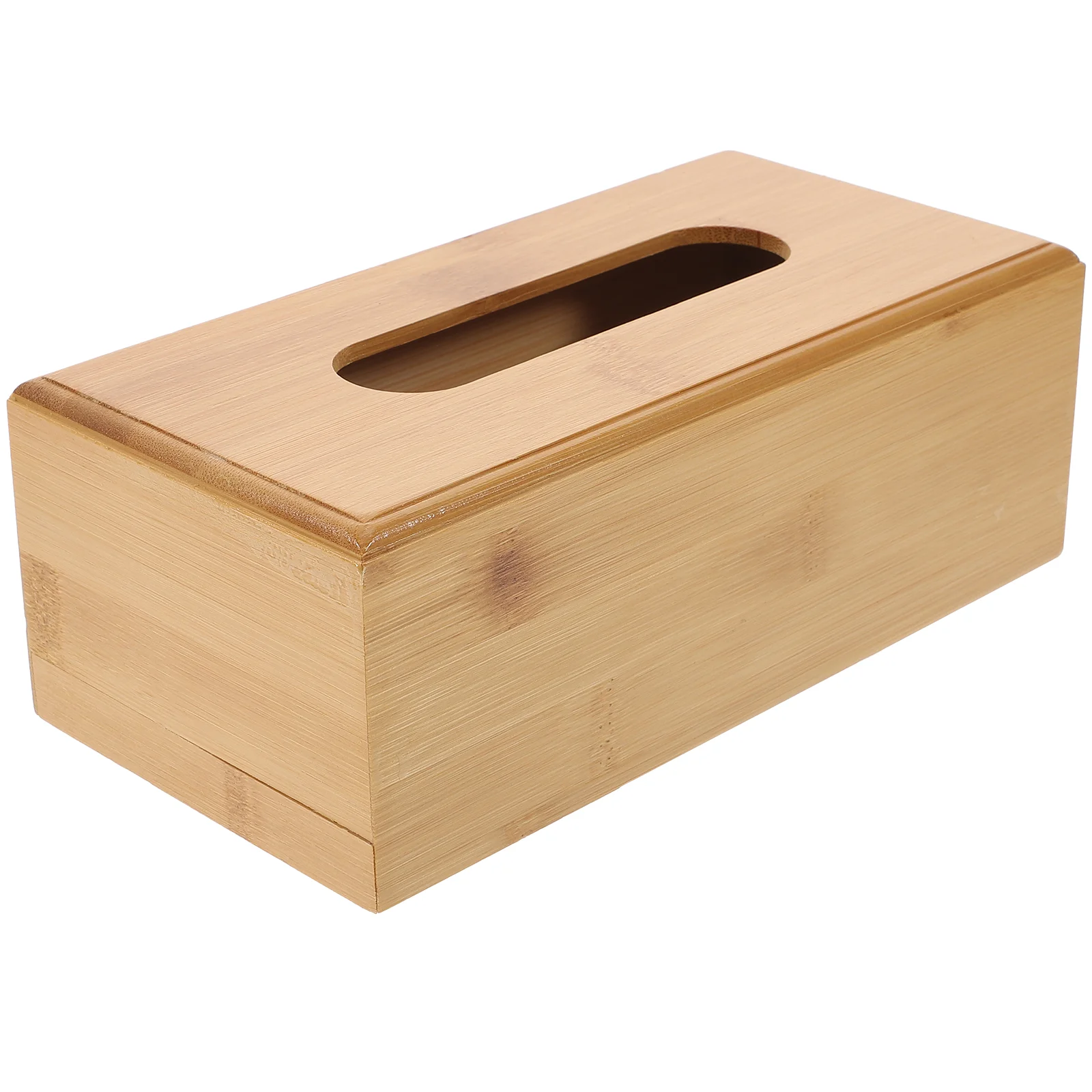 

Solid Wood Paper Box Napkin Container Tissue Holder Creative Vintage Decor Carton Storage Office