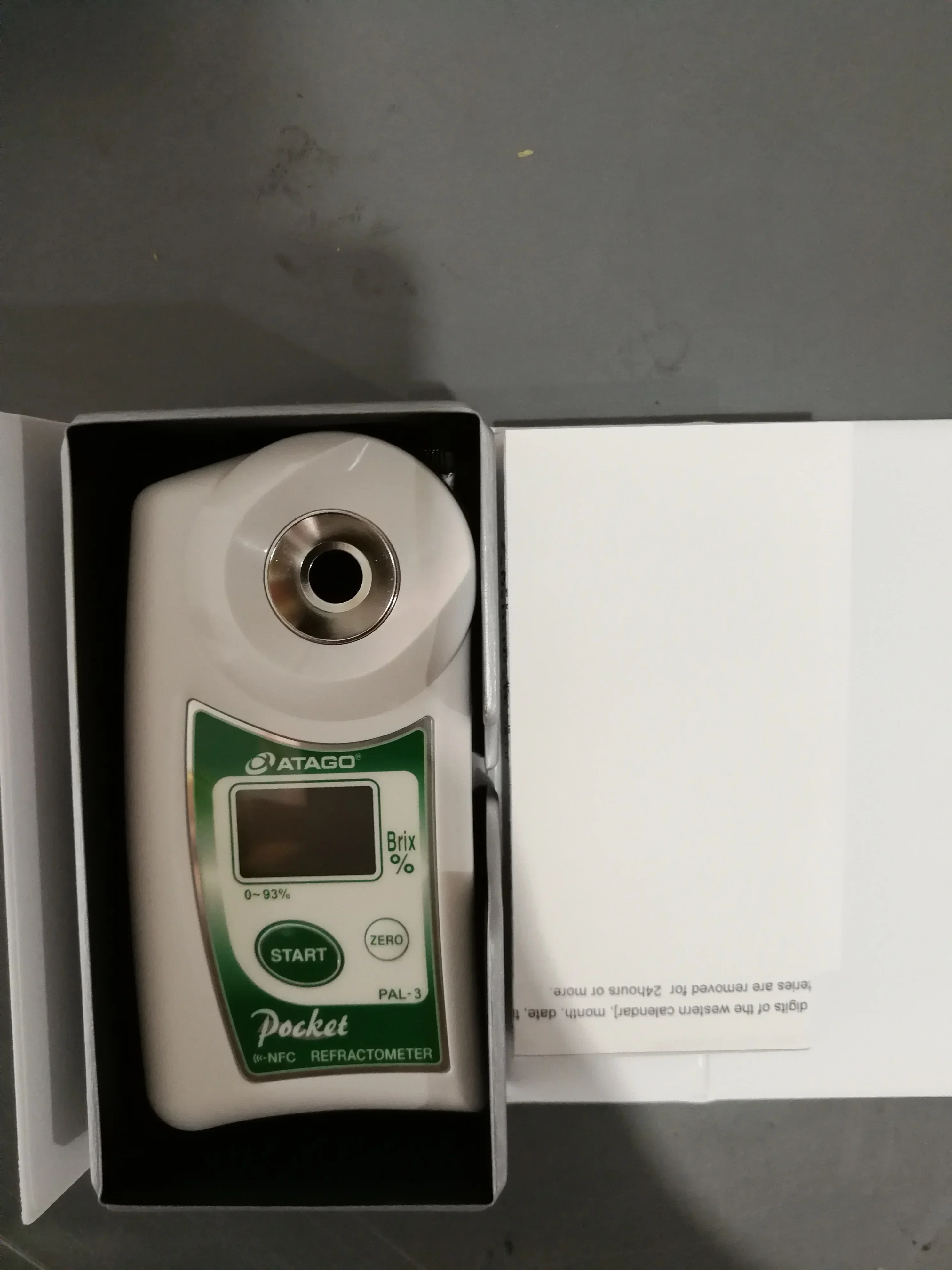 Оптический прибор PAL-3 Цифровой цифровой рефрактометр Atago Цена (поляриметр)