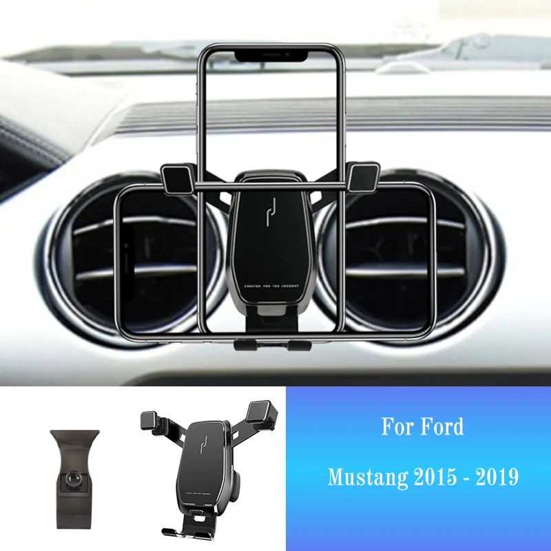 

Car Mobile Phone Holder for Ford Mustang GT SHELBY Convertible Coupe Car Bracket GPS Stand 360 Degree Rotatable Support