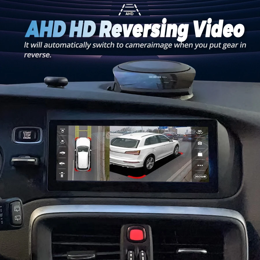 Автомобильный мультимедийный видеоплеер сенсорный экран 8 дюйма Android 13 2Din для Volvo