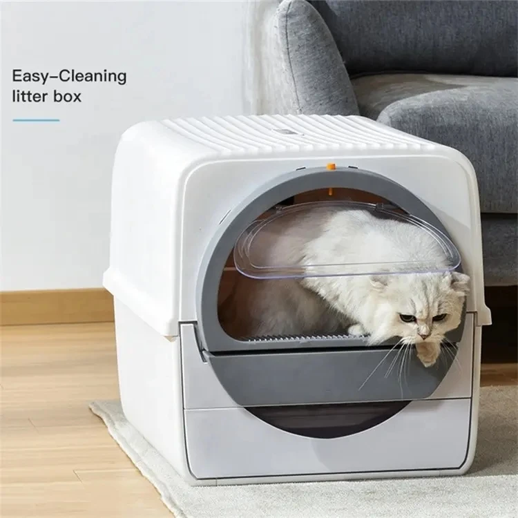 

Smart Easy Clean Cat Potty Semi-automatic Cat Potty Sifting Cat Potty