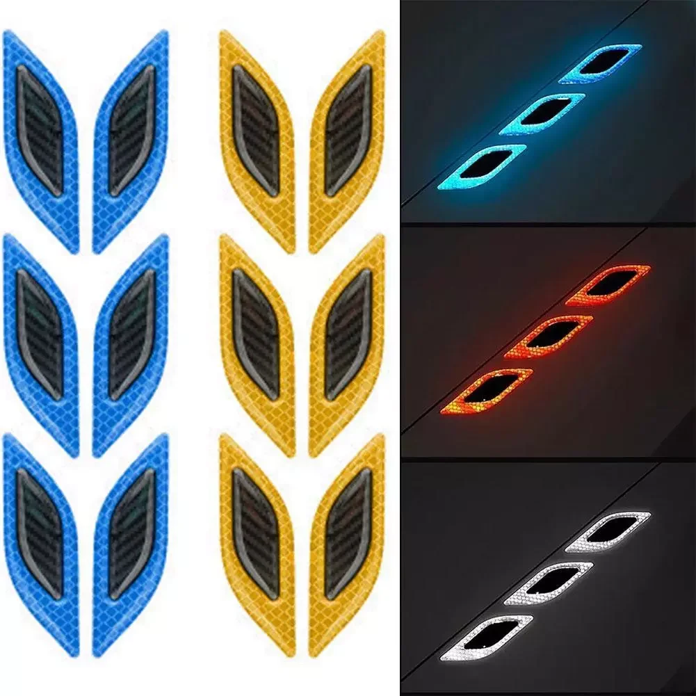 

Car Reflective Stickers Anti-Scratch Safety Warning Stickers For Truck Auto Motor Exterior Decorative Accessories