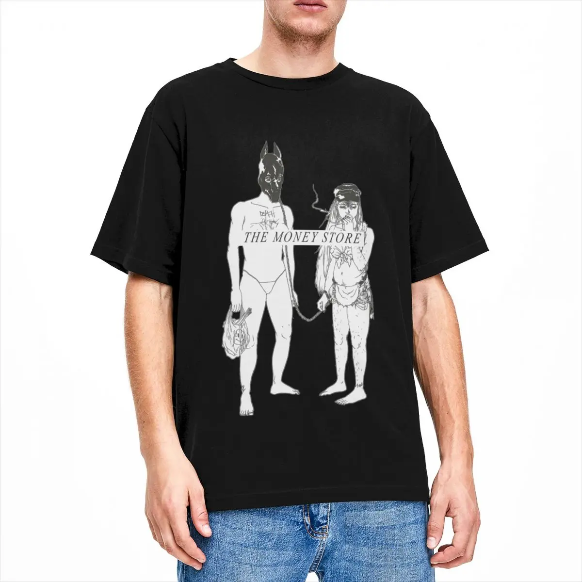 

Death Grips The Money Store for Men Women T Shirt Merch Vintage Tee Shirt Short Sleeve T-Shirt 100% Cotton All Seasons Clothes