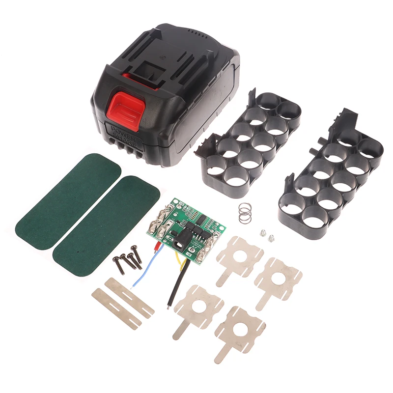 Чехол для электроинструмента BMS 21 В хранения аккумулятора 18650 литий-ионного