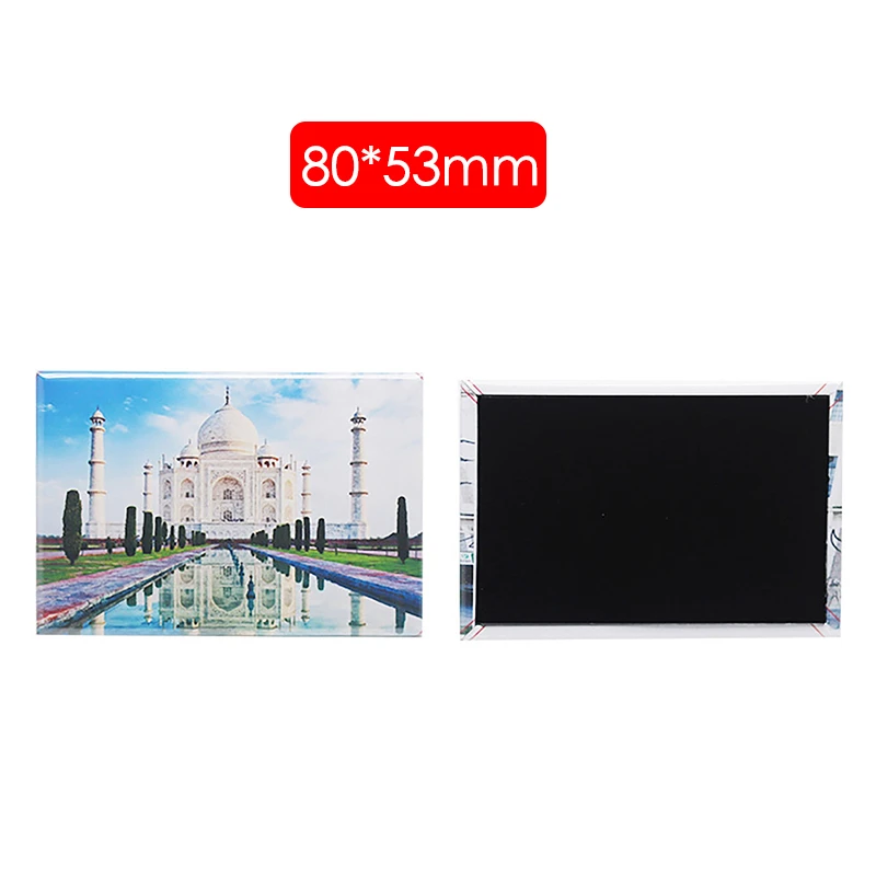 50 комплектов 80x53 мм прямоугольные магниты на холодильник DIY материалы для