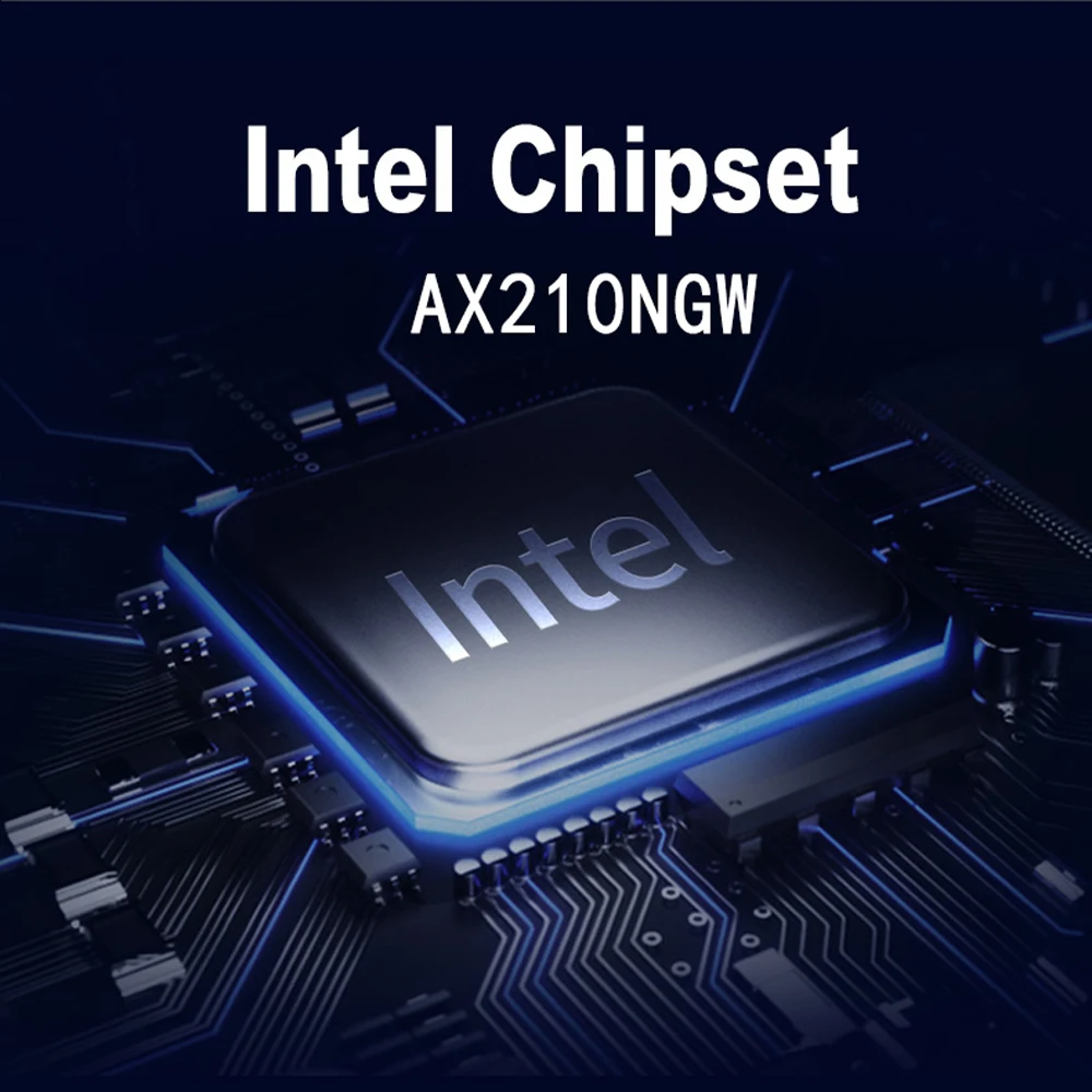 Фото 5374 МБ WiFi 6 PCIE Беспроводной Wi-Fi адаптер Bluetooth 5,2 Intel AX210 трехдиапазонный 2,4G/5G/6 ГГц PCI Express 802.11AX Wi-Fi сетевая карта №5