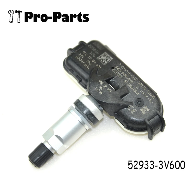 Датчик давления в шинах TPMS 52933-3V600 4 шт. для Hyundai greati40 Rio Hi-Line Azera HG 2014-2017 529333V600 |