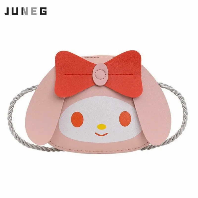 

5 Colours Girl Crossbody Bags Cute Cartoon Rabbit Coin Purse Handbag Children Mini Zipper Wallet Shoulder Bags Messenger Bags