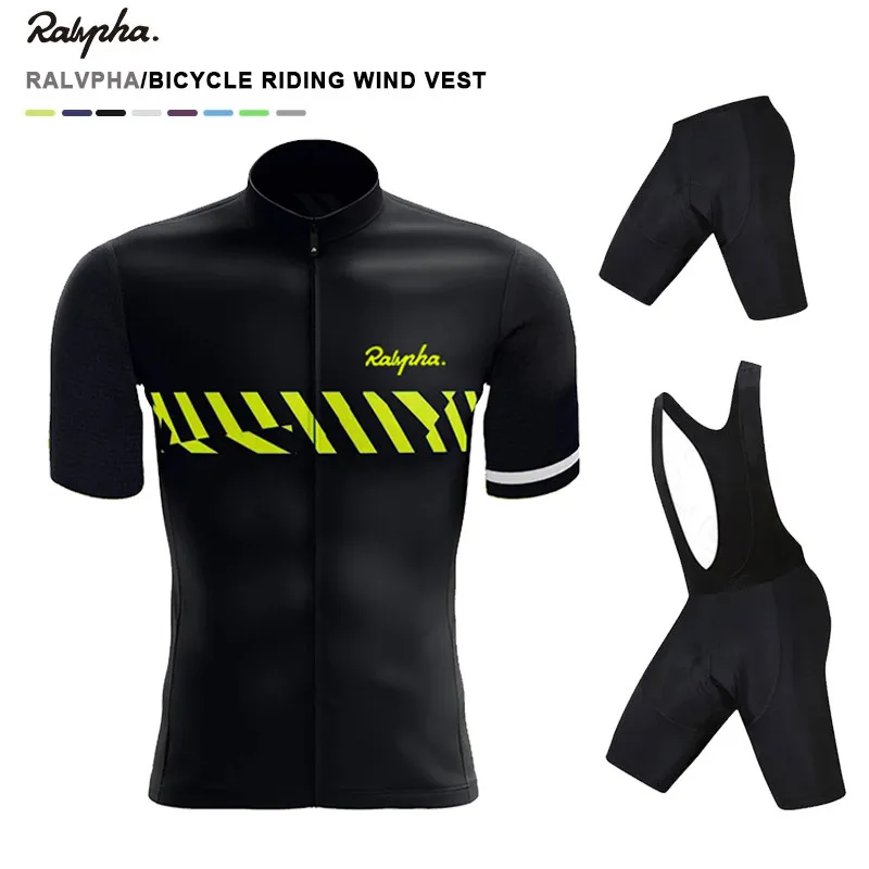 

2023 Summer Men's Raphaful Cycling Clothing Suit Mountain Bike Triathlon Quick-drying Breathable Cycling Clothing Ropa Ciclismo