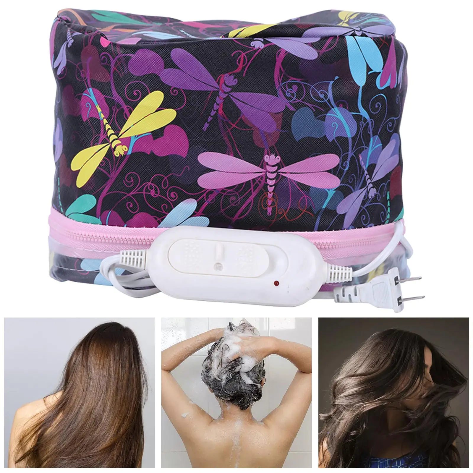 

Шапка-отпариватель для волос, питающая, с электрическим подогревом